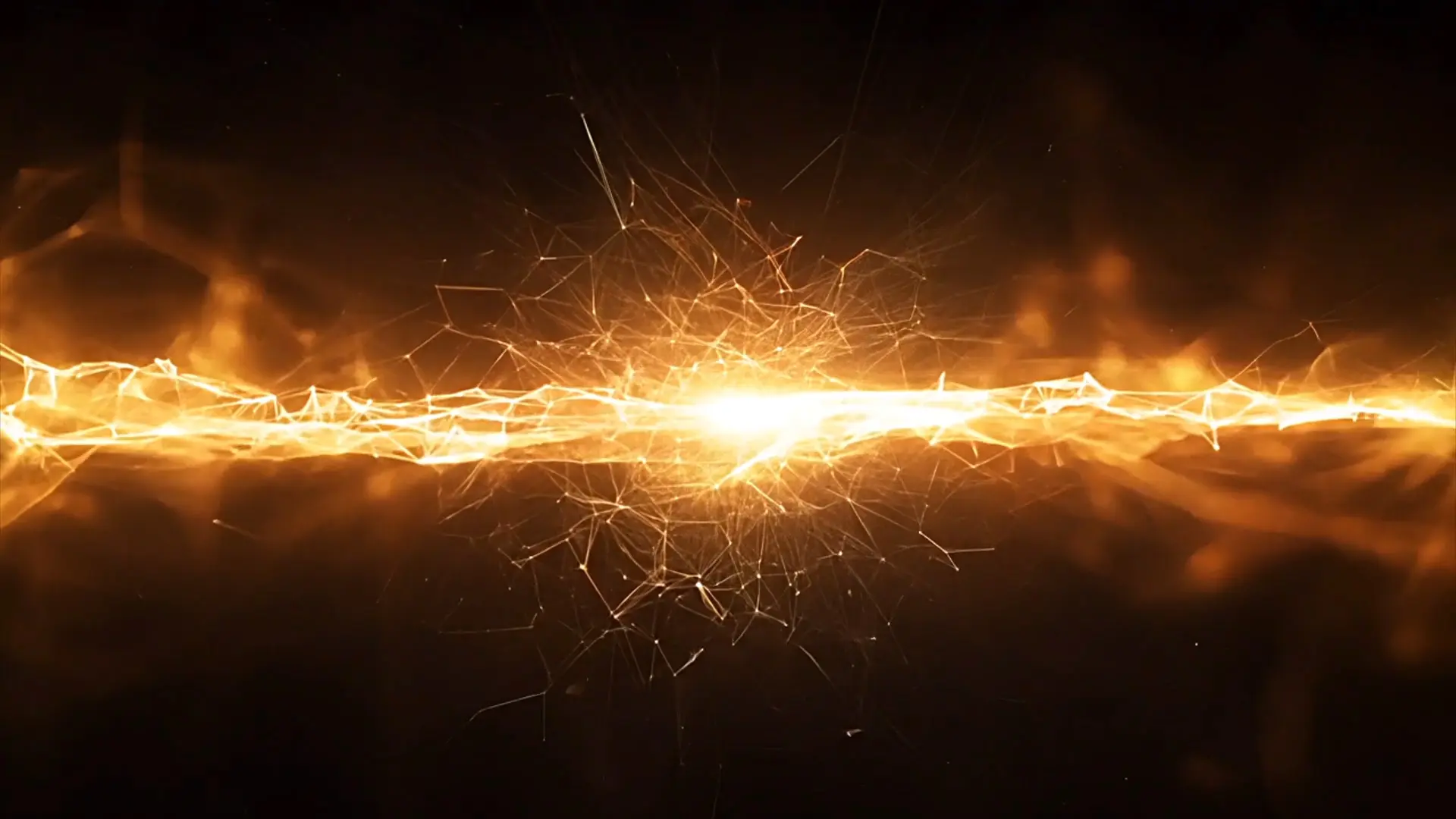 Glowing Particle Wave Overlay for Motion Graphics